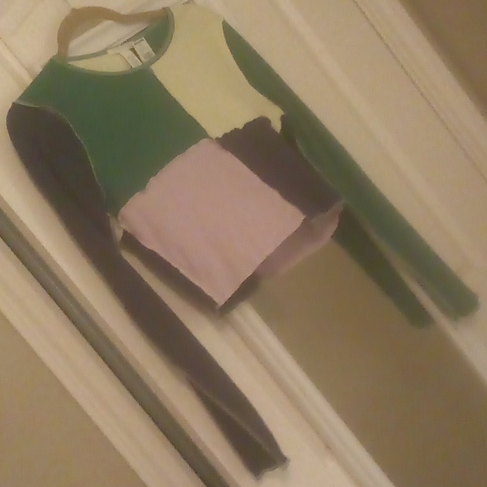 Multi colored top